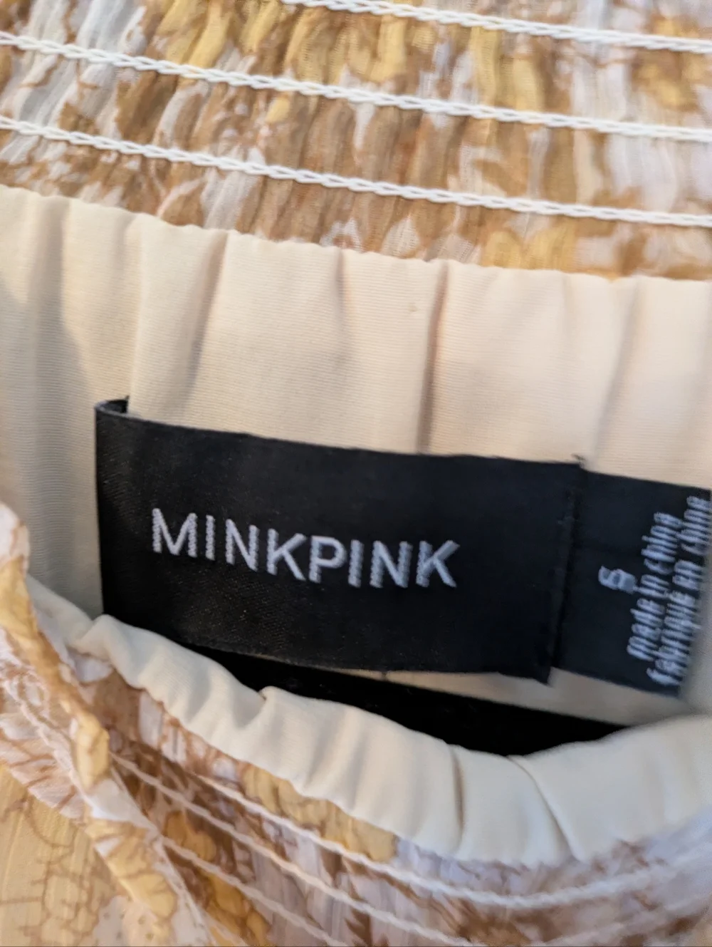 MINKPINK dress belted